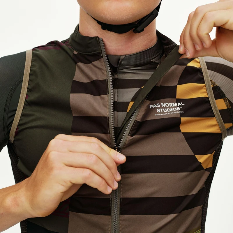 Gilet Pas Normal Studios Mechanism Stow Away AOP International - Verde