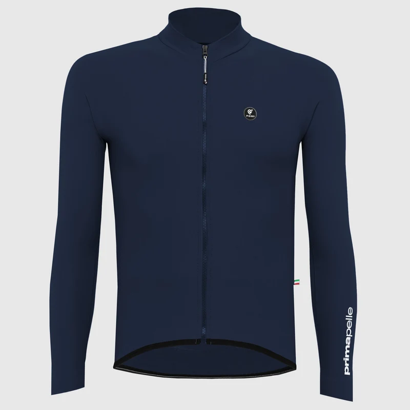 Maglia maniche lunghe Pissei Primapelle - Blu navy