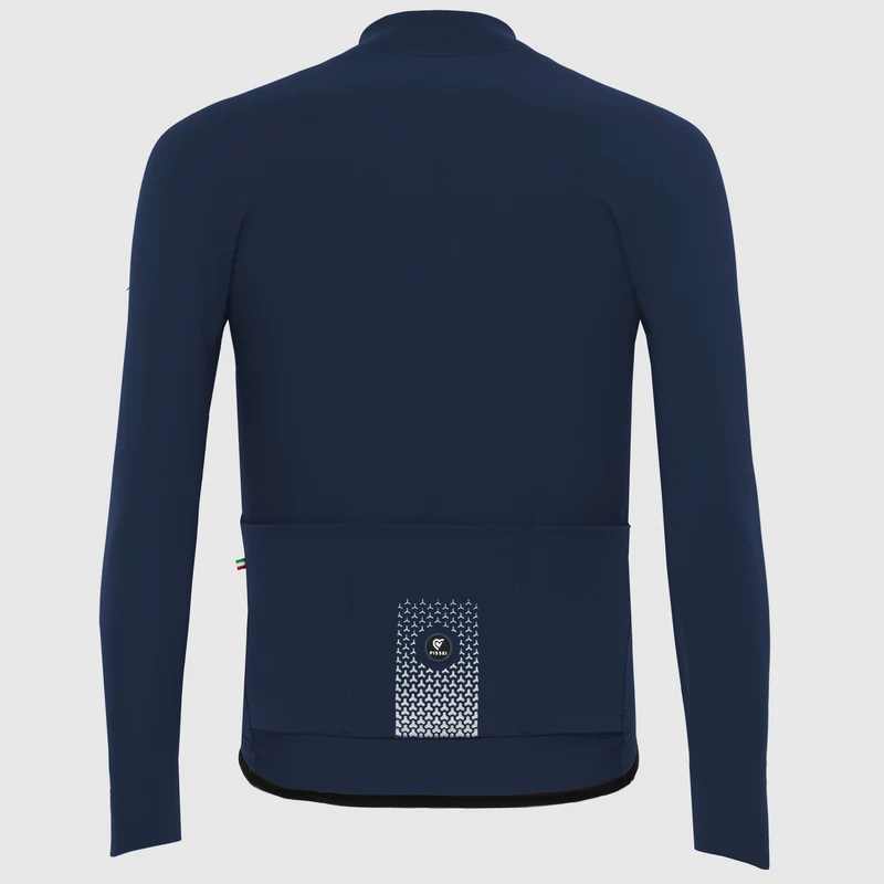 Maglia maniche lunghe Pissei Primapelle - Blu navy