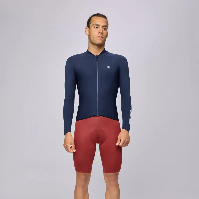 Maglia maniche lunghe Pissei Primapelle - Blu navy