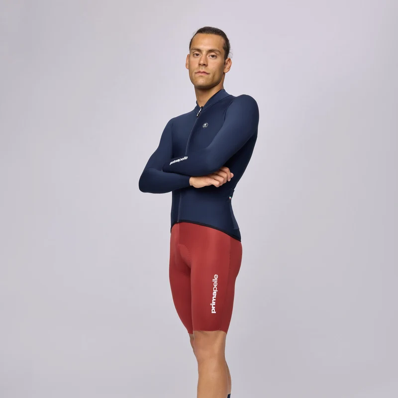 Maglia maniche lunghe Pissei Primapelle - Blu navy