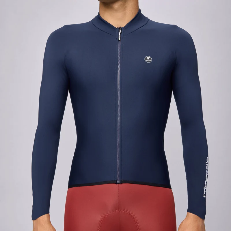 Maglia maniche lunghe Pissei Primapelle - Blu navy