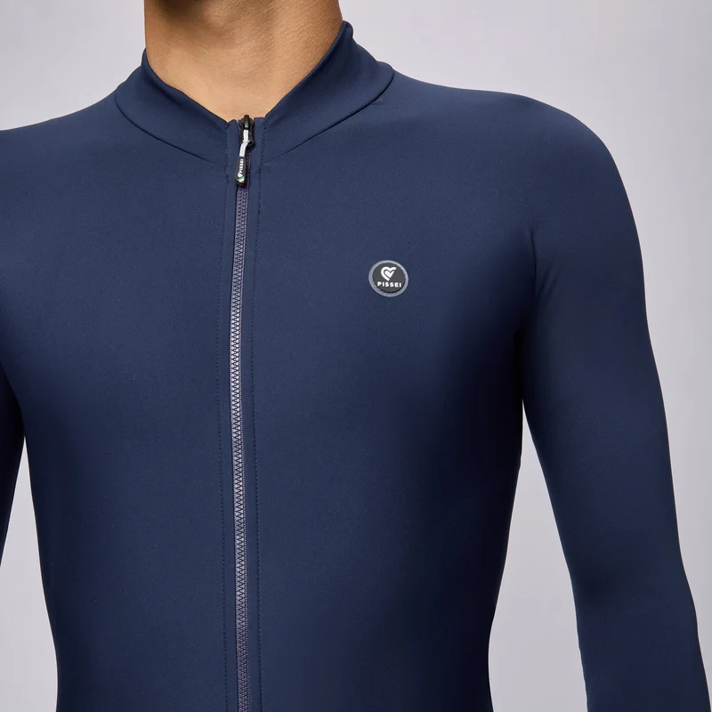 Maglia maniche lunghe Pissei Primapelle - Blu navy