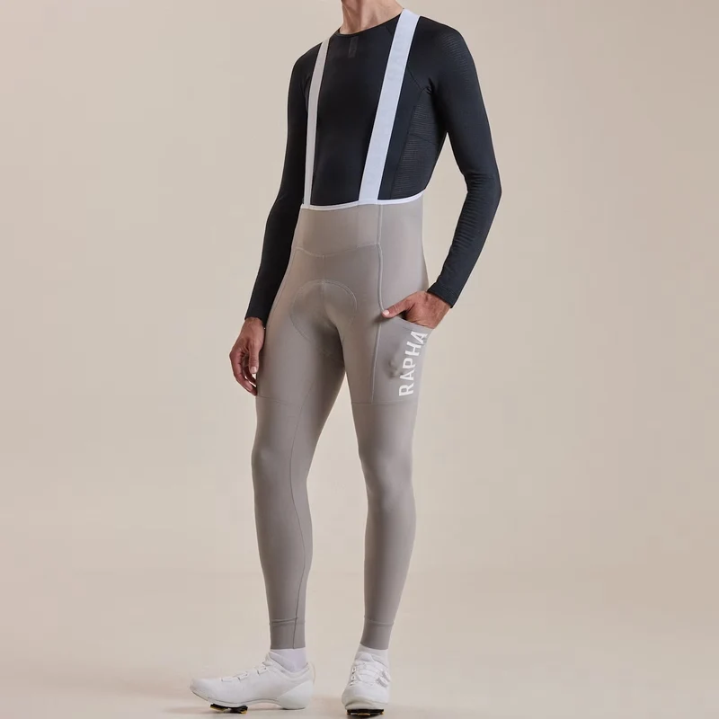 Calzamaglia Rapha Pro Team Lightweight Cargo - Grigio chiaro
