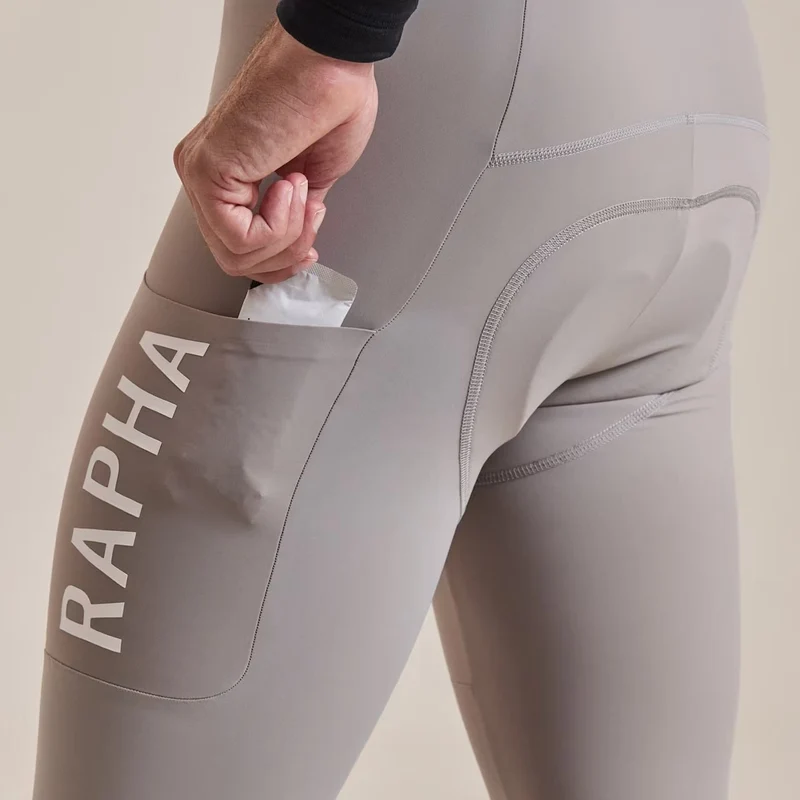 Calzamaglia Rapha Pro Team Lightweight Cargo - Grigio chiaro
