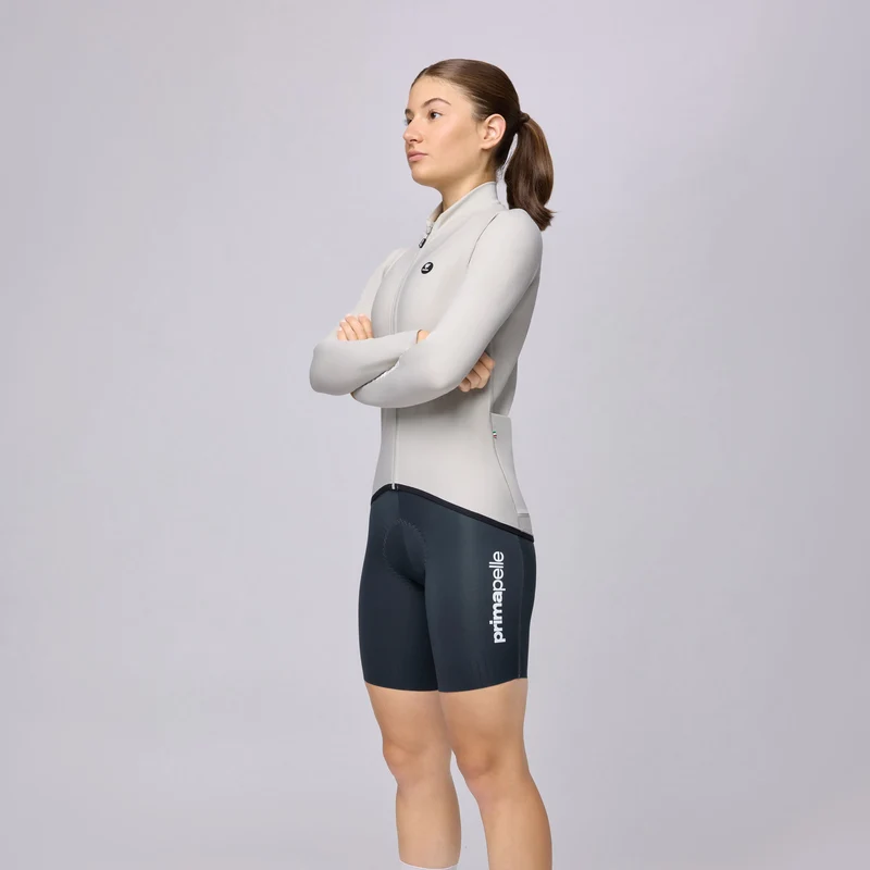 Maglia maniche lunghe donna Pissei Primapelle - Stone