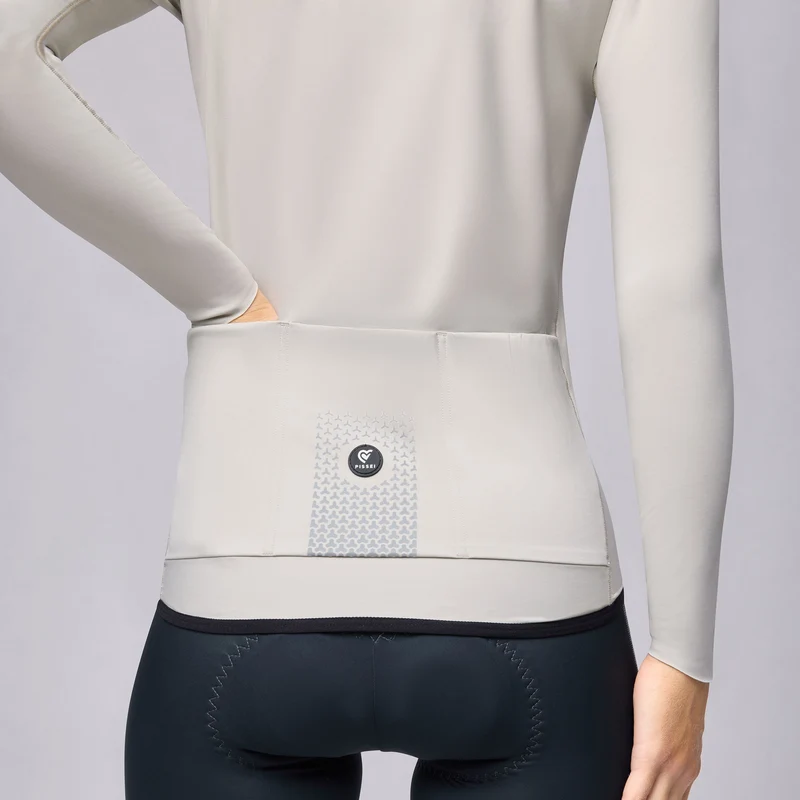 Maglia maniche lunghe donna Pissei Primapelle - Stone