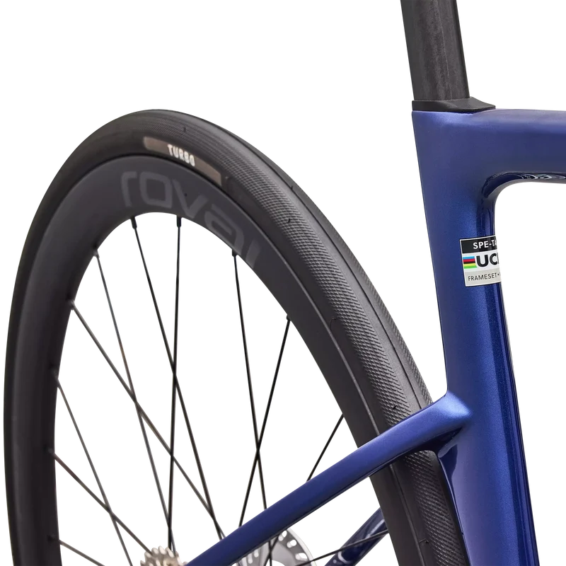 Specialized Tarmac SL9 Expert Shiano Ultegra Di2 - Gloss Pacific Blue Metallic White