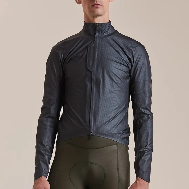Mantellina Rapha Pro Team Gore-Tex LW Rain 2 - Nero