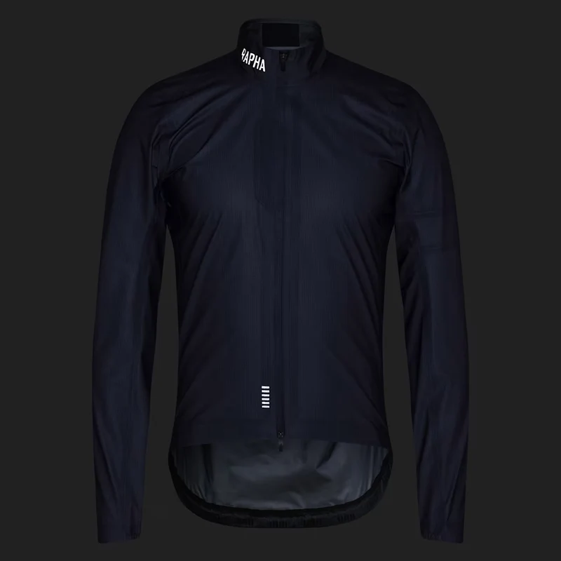 Mantellina Rapha Pro Team Gore-Tex LW Rain 2 - Nero