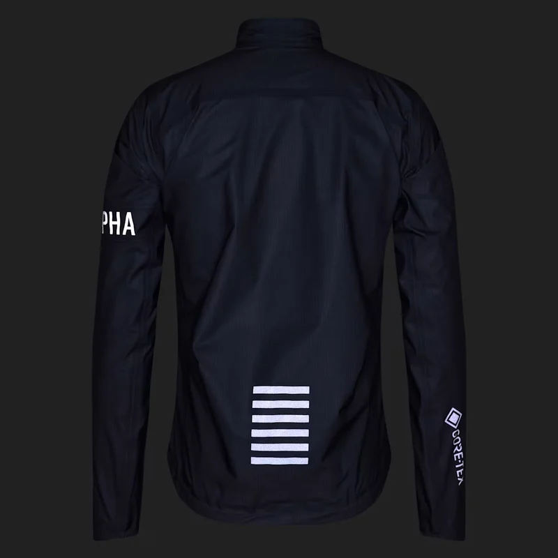 Mantellina Rapha Pro Team Gore-Tex LW Rain 2 - Nero