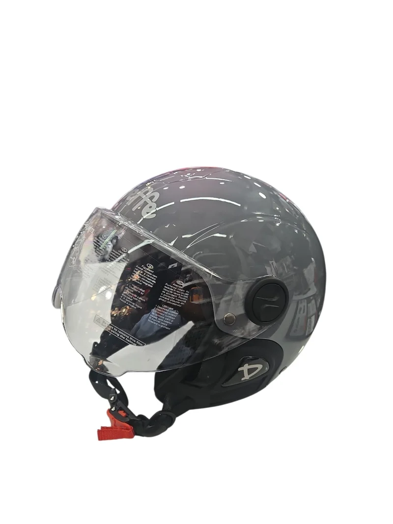 CASCO DIEFFE E-BIKE DF120 NEW GRIGIO LUCIDO