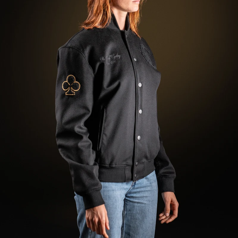 Black Varsity Jacket
