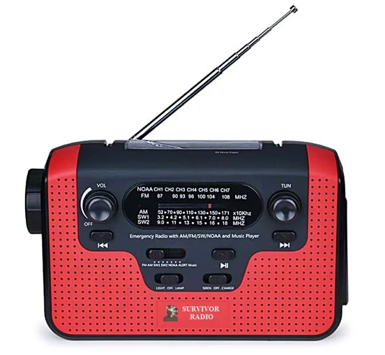 SURVIVOR RADIO - Radio internazionale del generatore solare