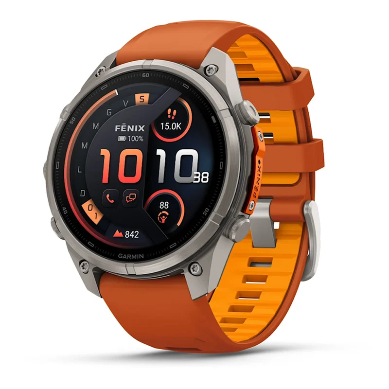 Garmin Fenix 9 Pro 47 mm inReach - Grigio Arancio