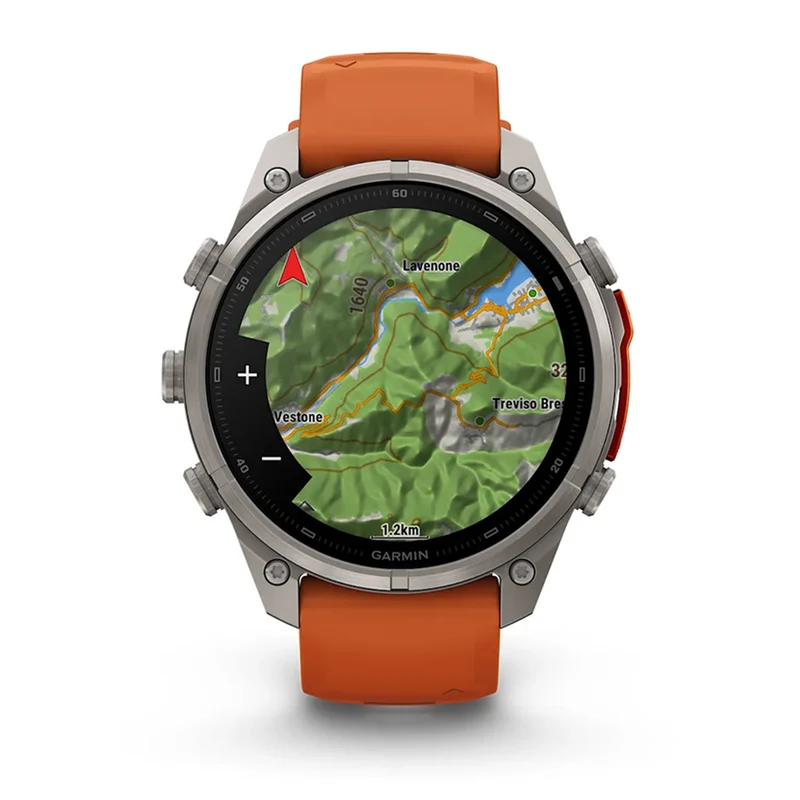Garmin Fenix 9 Pro 47 mm inReach - Grigio Arancio