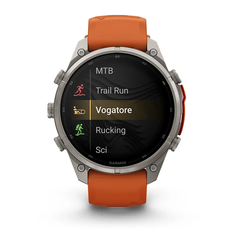 Garmin Fenix 9 Pro 47 mm inReach - Grigio Arancio
