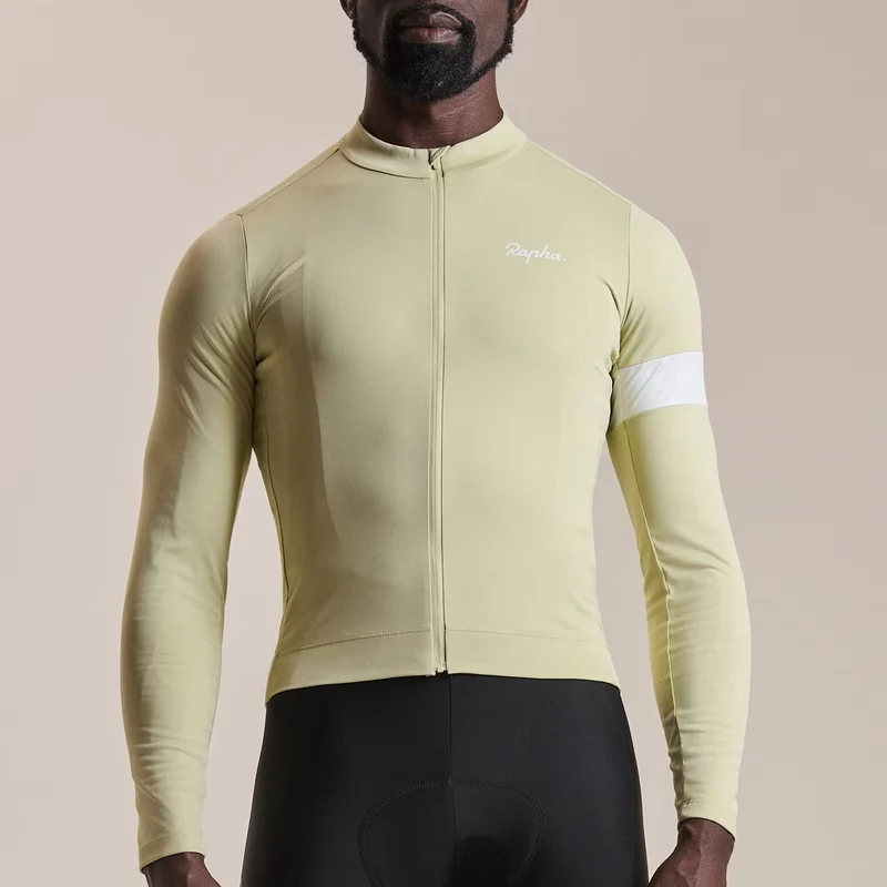 Maglia maniche lunghe Rapha Core - Verde chiaro