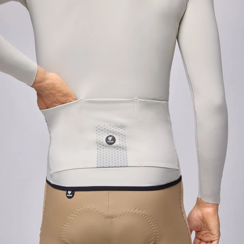 Maglia maniche lunghe Pissei Primapelle - Stone