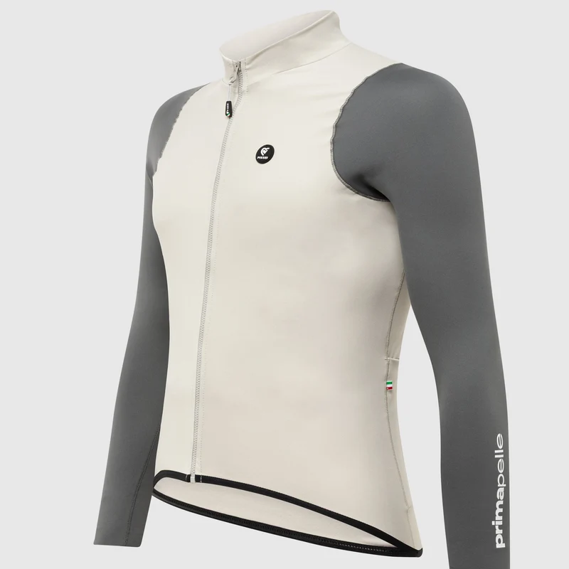 Maglia maniche lunghe Pissei Primapelle Bicolor - Grigio