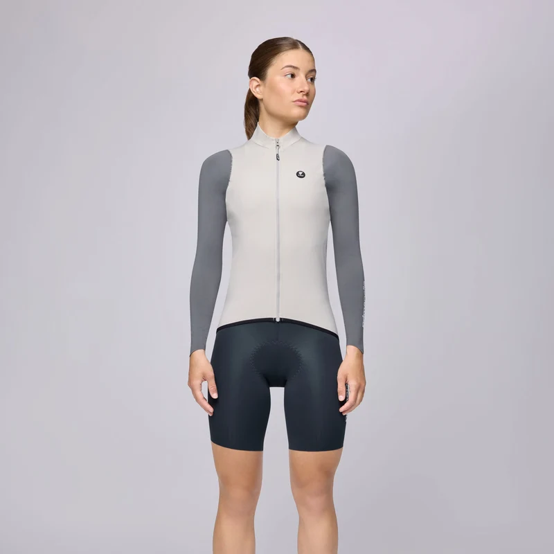 Maglia maniche lunghe Pissei Primapelle Bicolor - Grigio