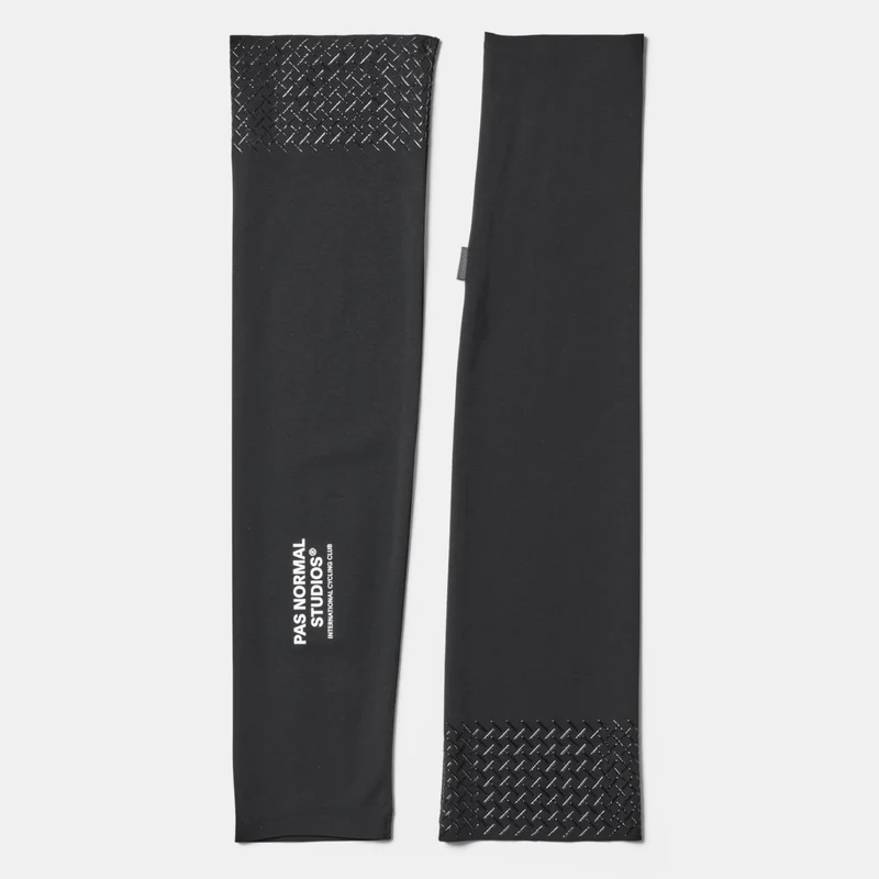 Manicotti Pas Normal Studios Logo UV Arm Warmers - Nero