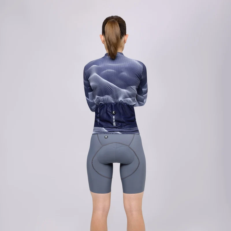Maglia maniche lunghe Pissei Sanremo - Blu celeste