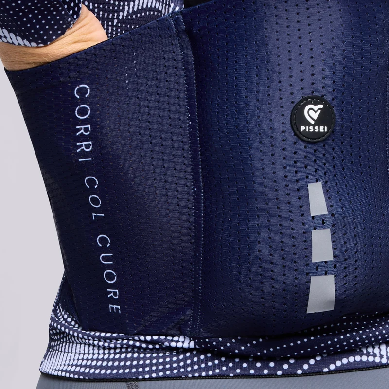 Maglia maniche lunghe Pissei Sanremo - Blu celeste