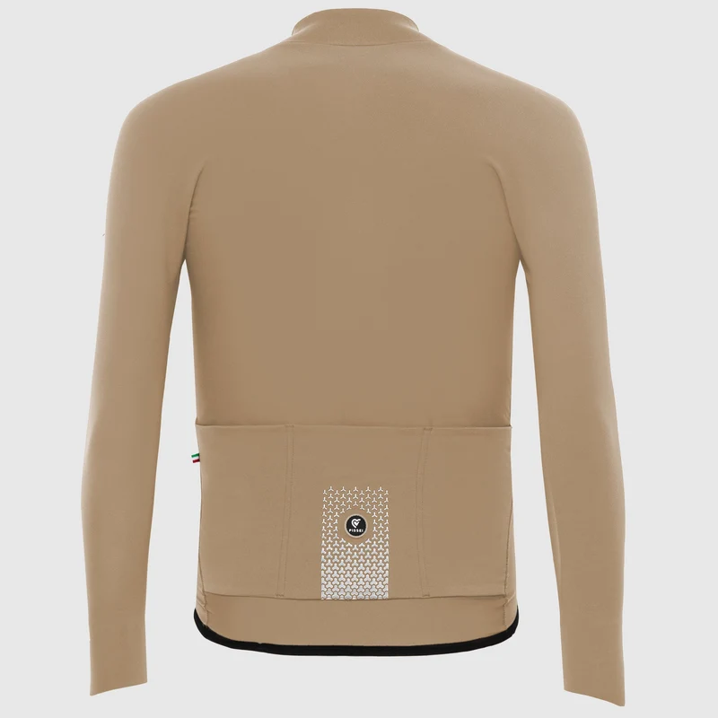 Maglia maniche lunghe Pissei Primapelle - Marrone chiaro