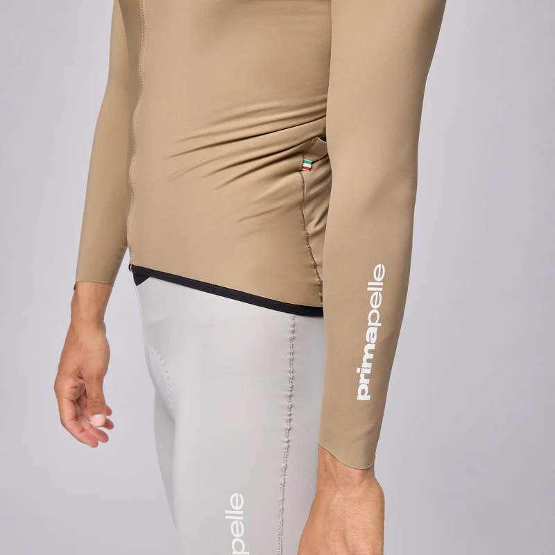Maglia maniche lunghe Pissei Primapelle - Marrone chiaro