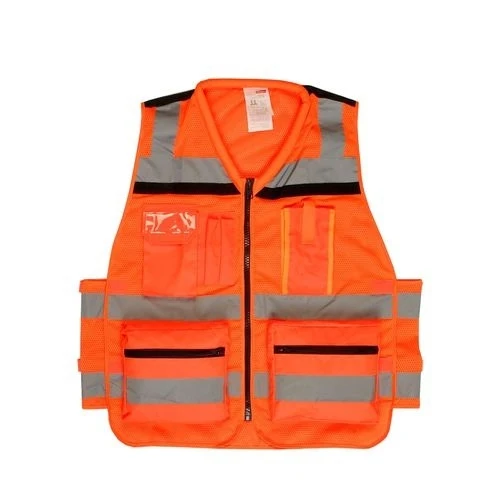 Gilet riflettente arancione