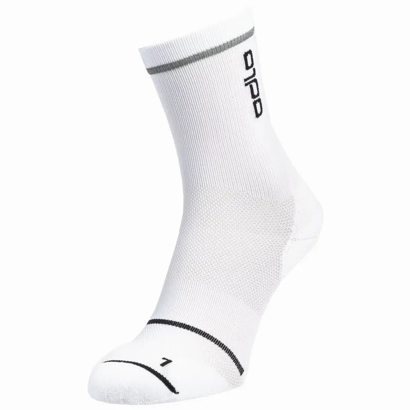 Calze Odlo Ceramicool Reflective - Bianco
