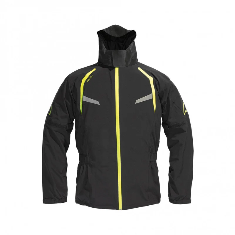 GIACCA DANE BYGE XPR-TEXIMPERMEABILE NERO GIALLO FLU