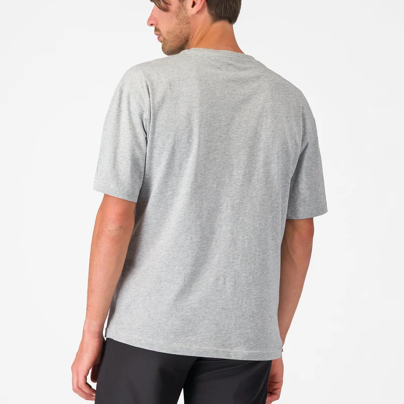 T-Shirt Castelli Innovation Logo - Grigio