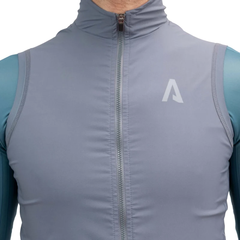 Gilet All4cycling Color - Gunmetal
