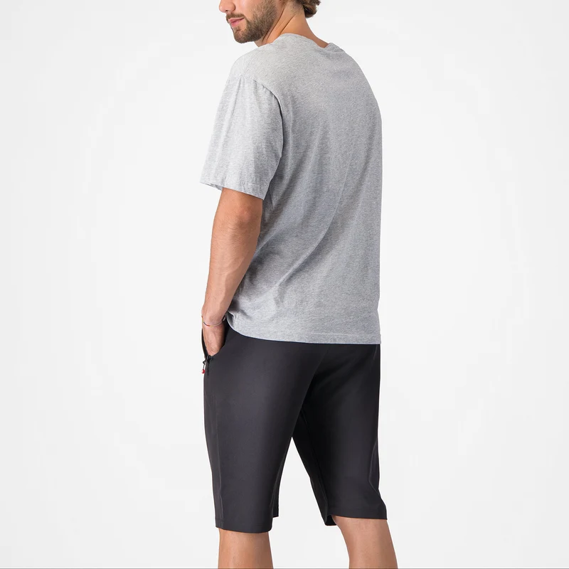 Pantaloncini Castelli Milano 2 - Nero