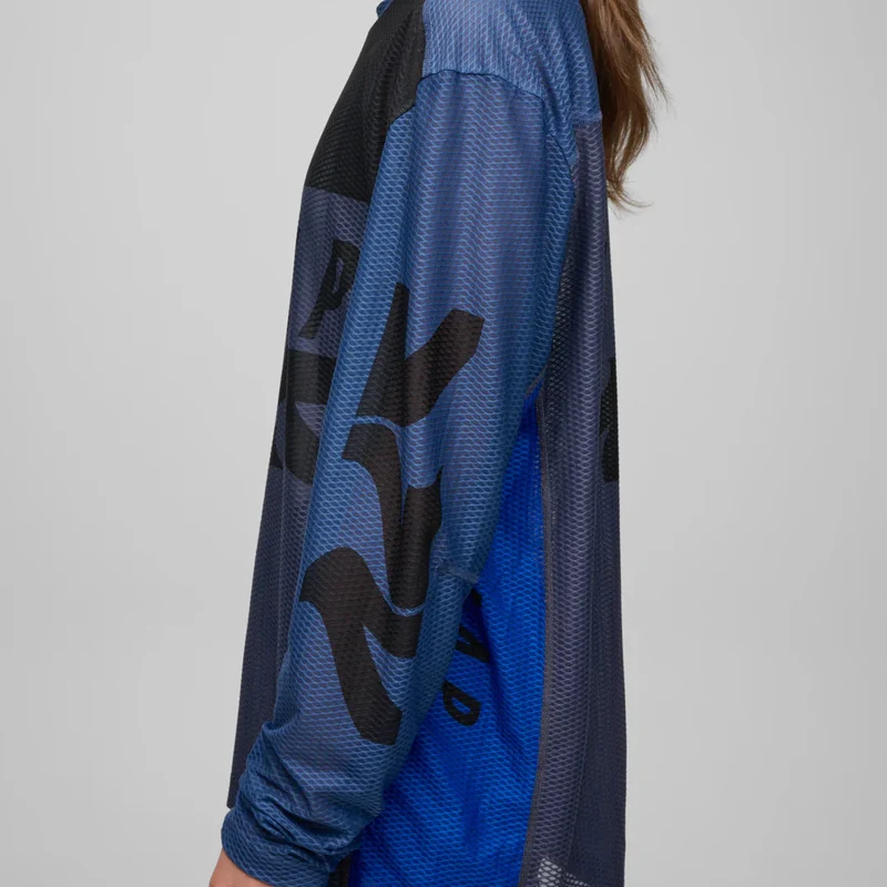 Maglia maniche lunghe Maap Alt Road Air Mesh - Blu