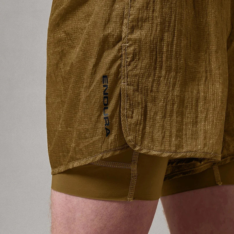 Pantaloncini Endura AllTrack Lite Lined - Bronzo