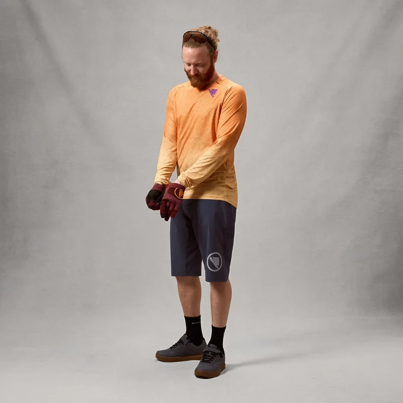Pantaloncini Endura Singletrack Lite - Grigio