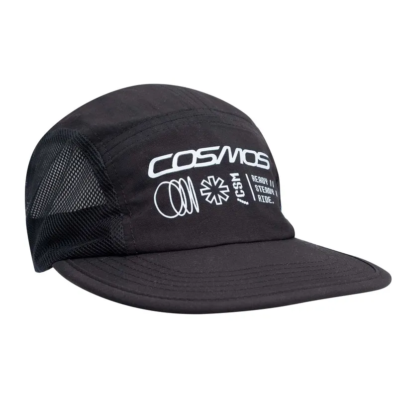 Cappellino Cosmos Collection 5 Panel - Nero