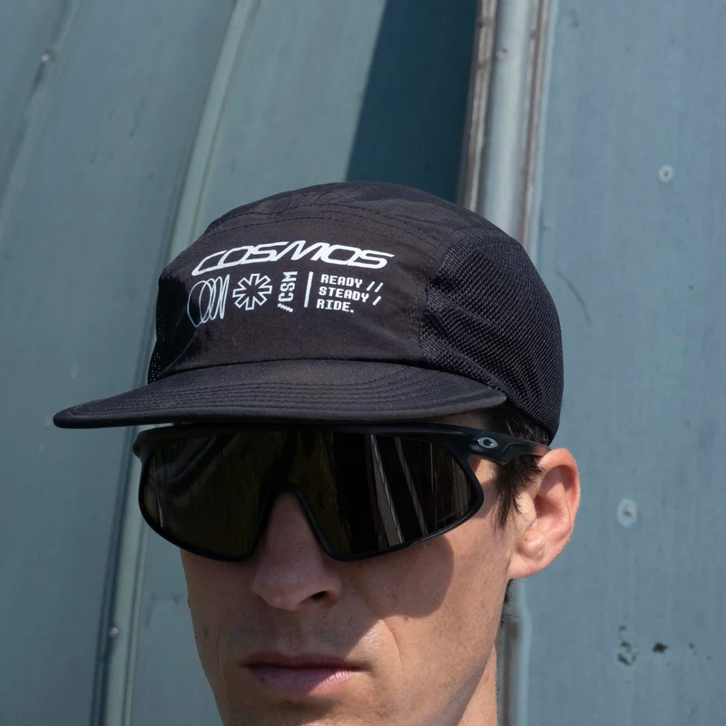 Cappellino Cosmos Collection 5 Panel - Nero