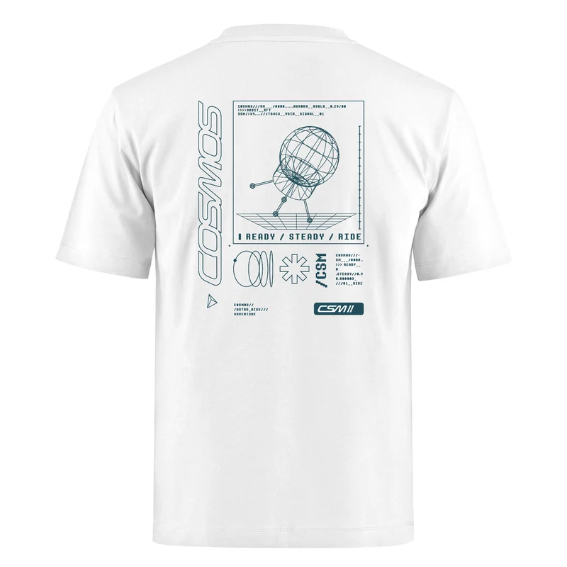 T-Shirt Cosmos Collection - Bianco
