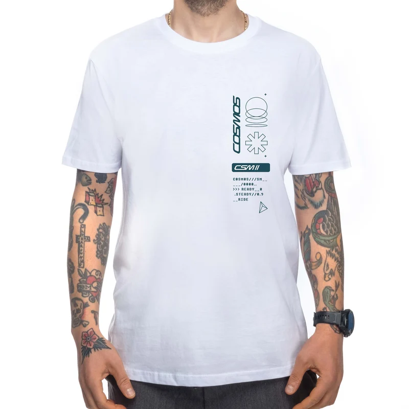 T-Shirt Cosmos Collection - Bianco