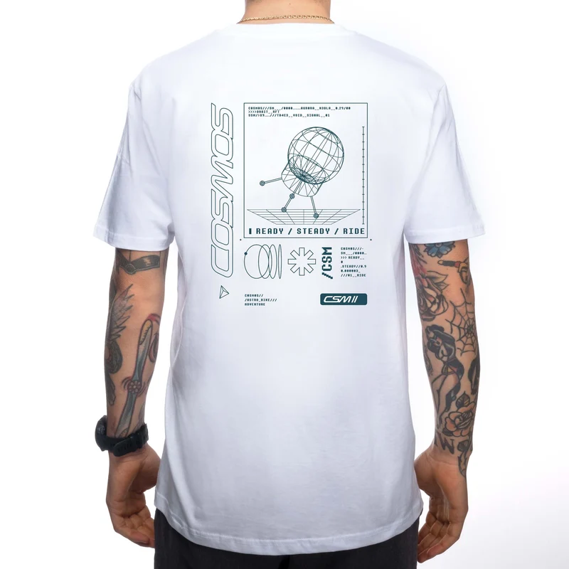 T-Shirt Cosmos Collection - Bianco