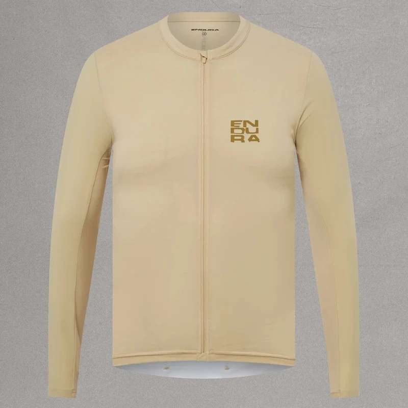 Maglia maniche lunghe Endura AllTrack Ride - Beige