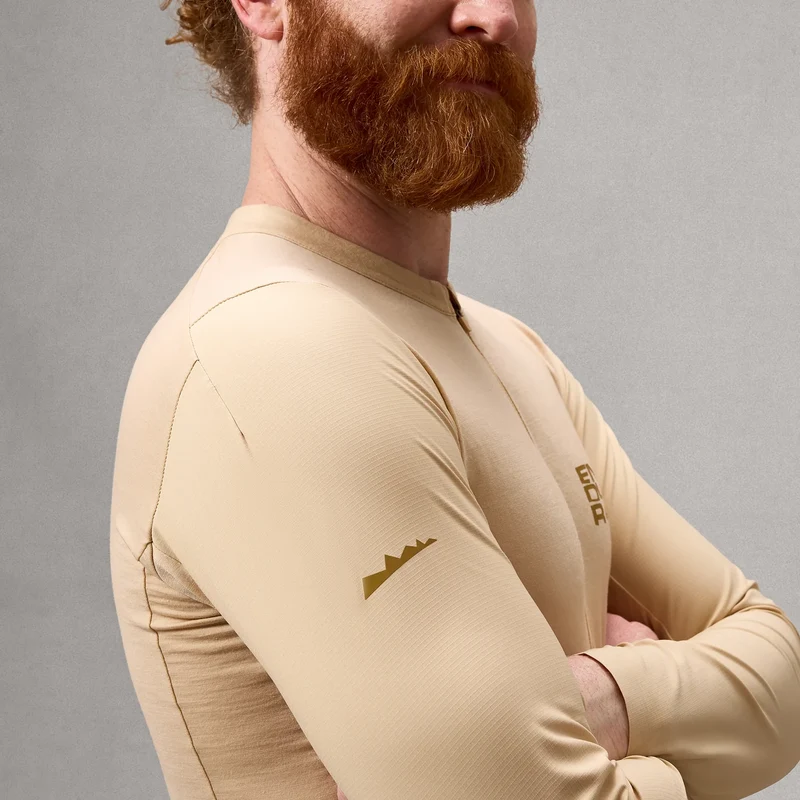 Maglia maniche lunghe Endura AllTrack Ride - Beige