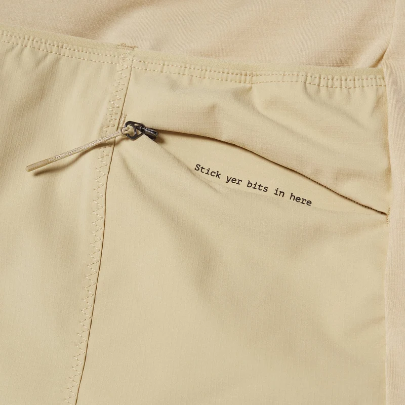Maglia maniche lunghe Endura AllTrack Ride - Beige