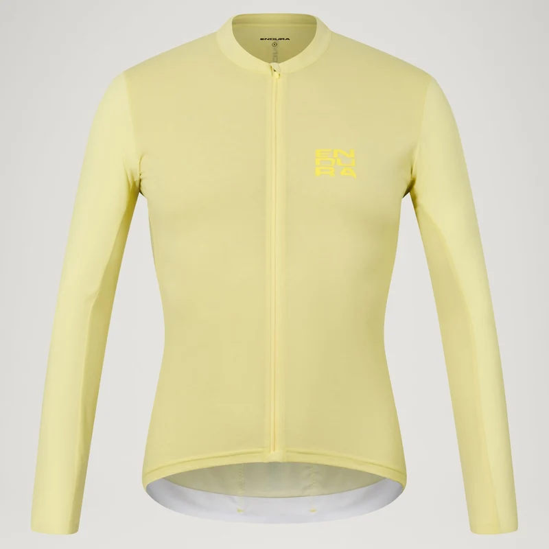 Maglia maniche lunghe Endura AllTrack Ride - Giallo