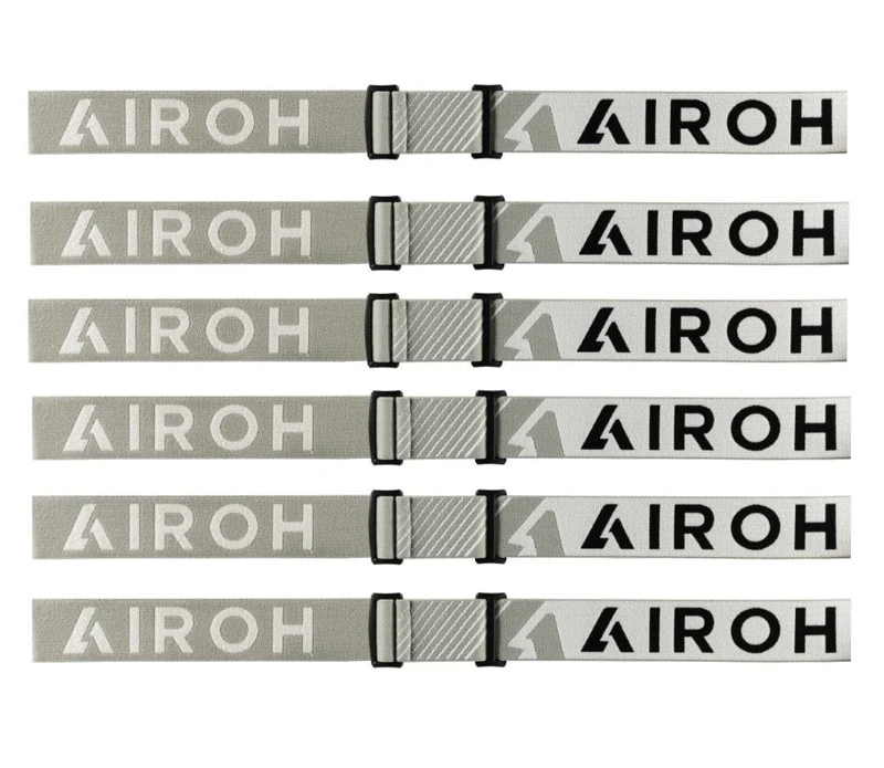 ELASTICO MASCHERA AIROH STRAP XR1 GRIGIO BIANCO