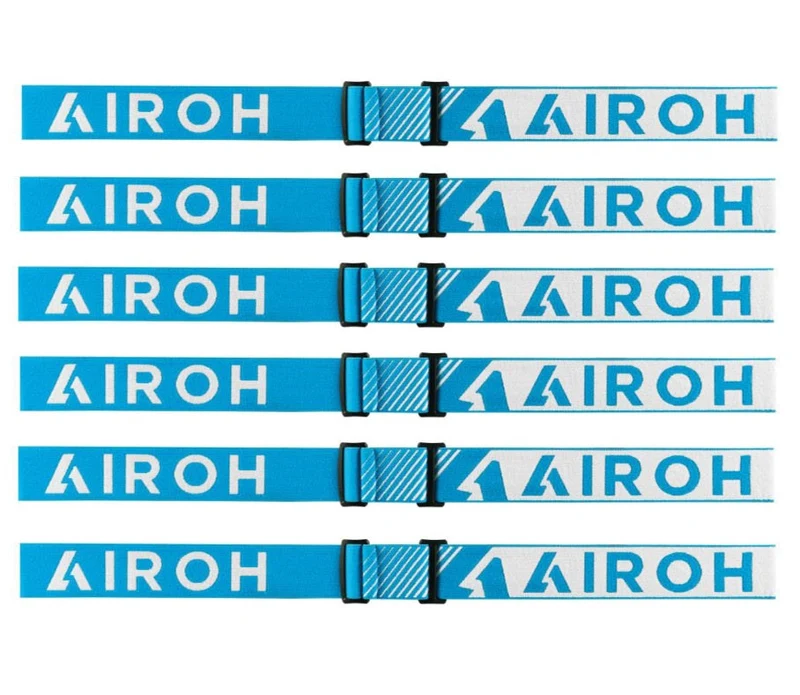 ELASTICO MASCHERA AIROH STRAP XR1 AZZURRO BIANCO